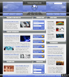 免费下载电子产品外壳设计网站模板——助力网页与网站设计